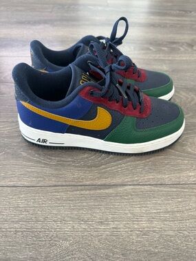 Nike Air Force 1 '07 Obsidian and Gorge Green - Women’s 7.5 - DR0148-300
